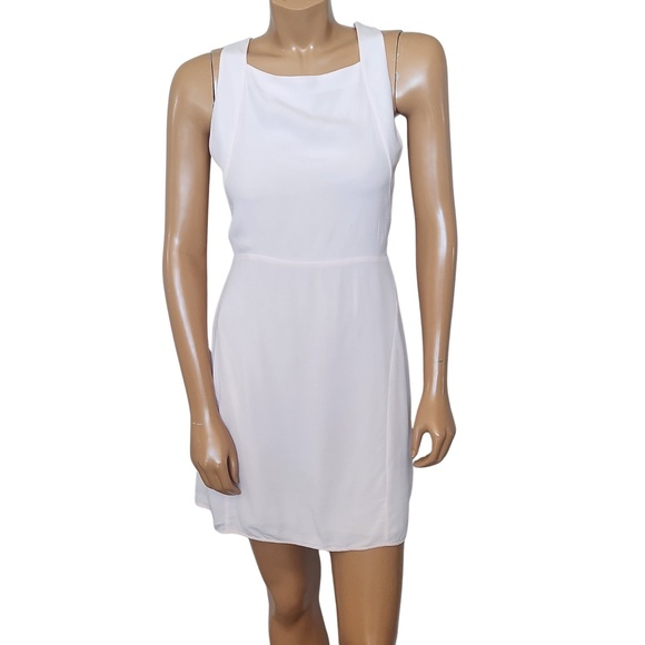 Wilfred Light Pink Mini Dress Size 6 - Picture 1 of 9